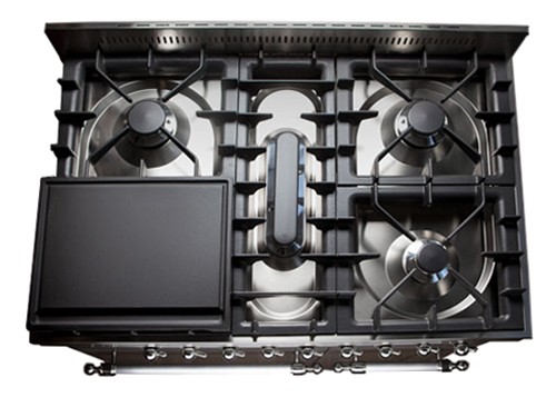 Grillplatta slät stor